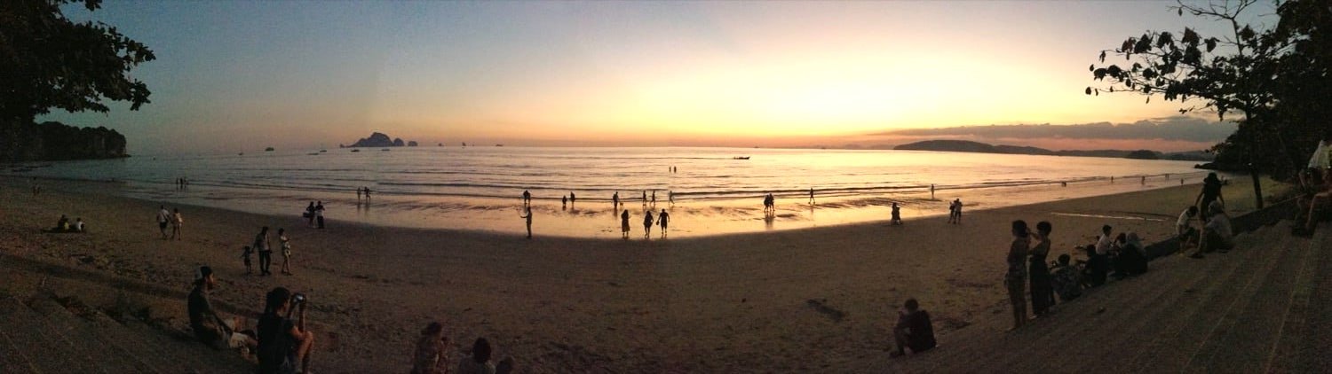 ao nang beach by night naturebels