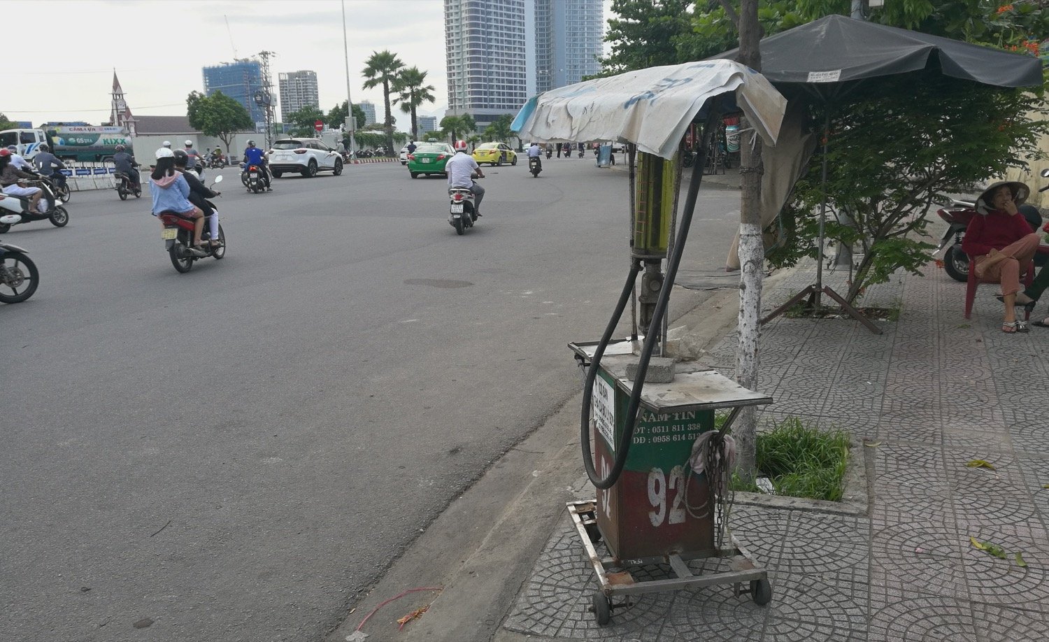 fuel pump on the street da nang naturebels
