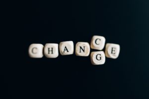 Life changes are a chance